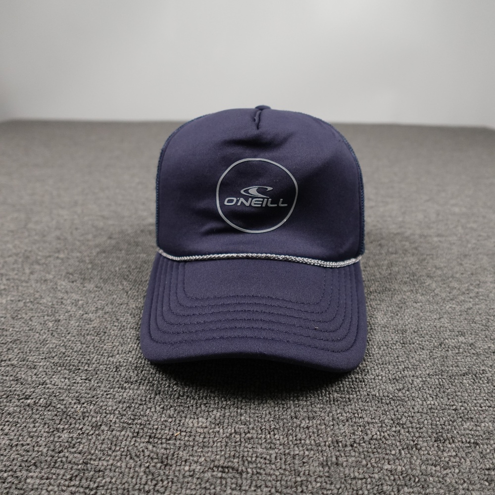 O'Neill Hat Cap Snap Back Mens One Size Blue Mesh Trucker Surf Logo Baseball